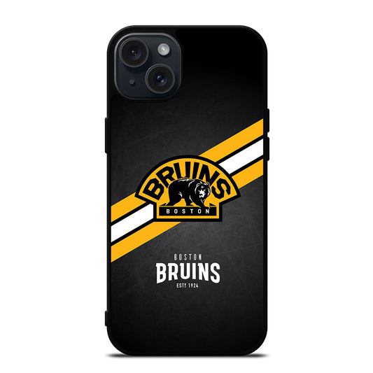 BOSTON BRUINS NHL LOGO 1 iPhone 15 Plus Case Cover