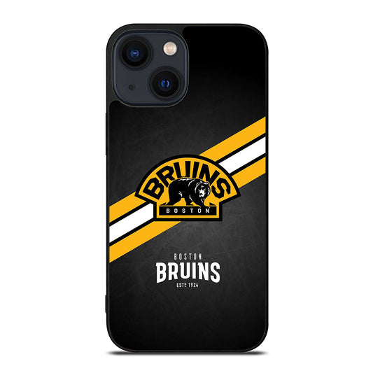 BOSTON BRUINS NHL LOGO 1 iPhone 14 Plus Case Cover