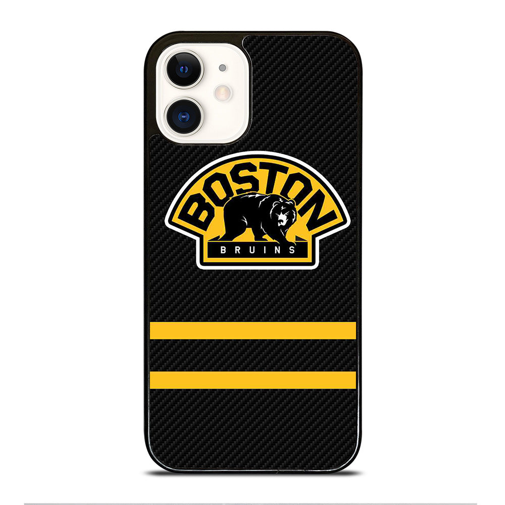 BOSTON BRUINS NHL LOGO 2 iPhone 12 Case Cover