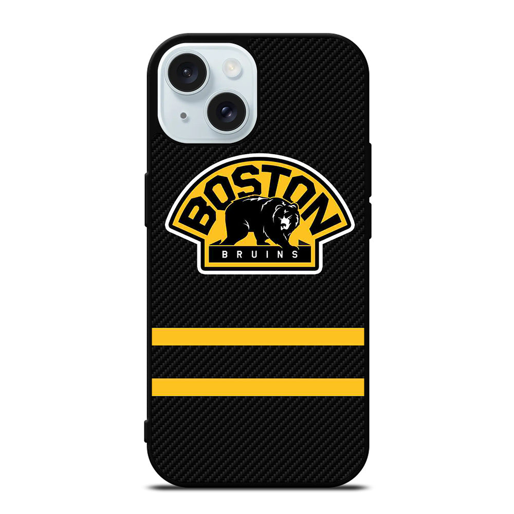 BOSTON BRUINS NHL LOGO 2 iPhone 15 Case Cover