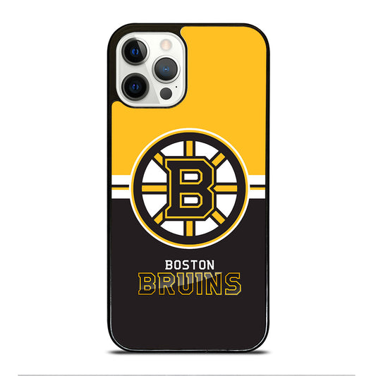 BOSTON BRUINS NHL LOGO 3 iPhone 12 Pro Case Cover