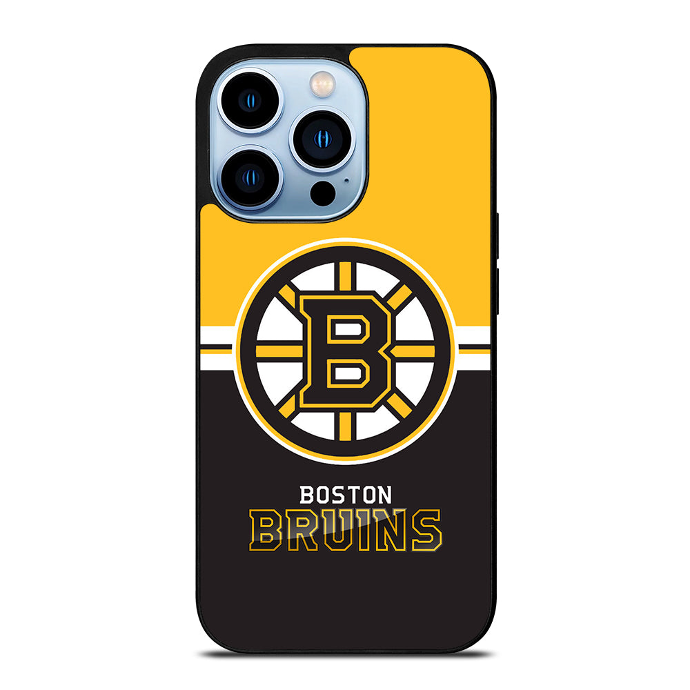 BOSTON BRUINS NHL LOGO 3 iPhone 13 Pro Max Case Cover