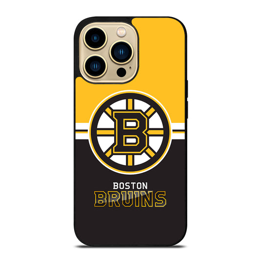 BOSTON BRUINS NHL LOGO 3 iPhone 14 Pro Max Case Cover