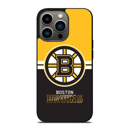 BOSTON BRUINS NHL LOGO 3 iPhone 13 Pro Case Cover