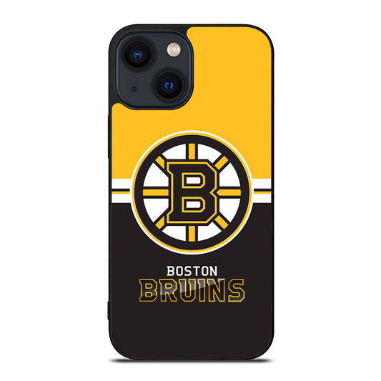 BOSTON BRUINS NHL LOGO 3 iPhone 14 Plus Case Cover