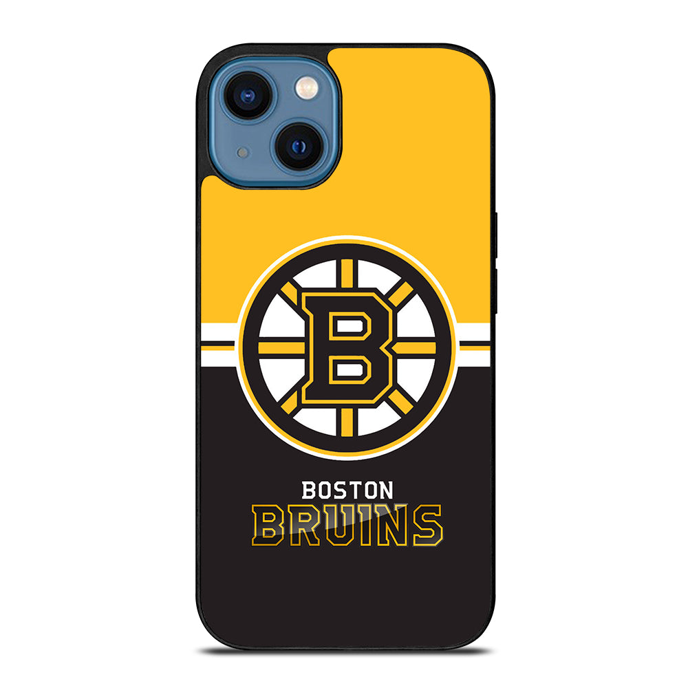 BOSTON BRUINS NHL LOGO 3 iPhone 14 Case Cover