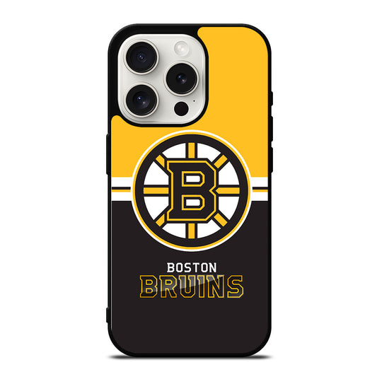 BOSTON BRUINS NHL LOGO 3 iPhone 15 Pro Case Cover