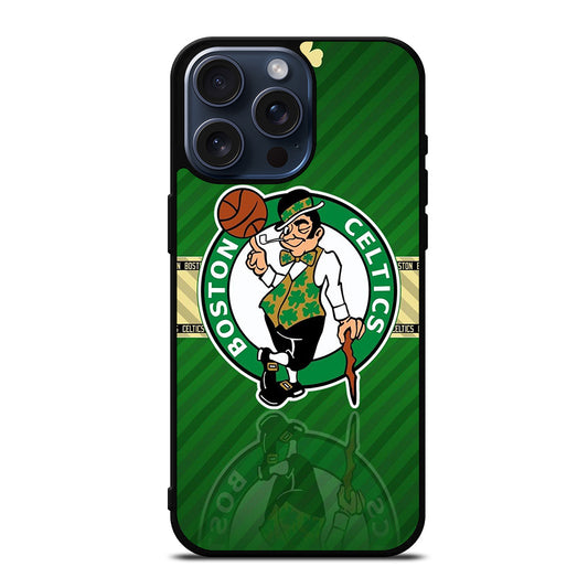 BOSTON CELTICS NBA LOGO 1 iPhone 15 Pro Max Case Cover