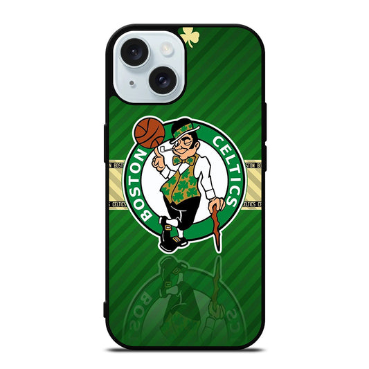 BOSTON CELTICS NBA LOGO 1 iPhone 15 Case Cover