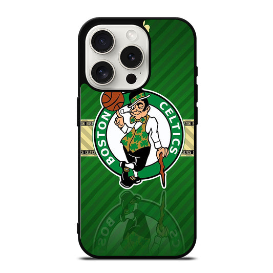 BOSTON CELTICS NBA LOGO 1 iPhone 15 Pro Case Cover
