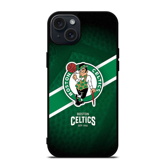 BOSTON CELTICS NBA LOGO 2 iPhone 15 Plus Case Cover
