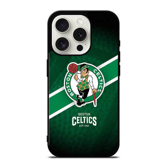 BOSTON CELTICS NBA LOGO 2 iPhone 15 Pro Case Cover