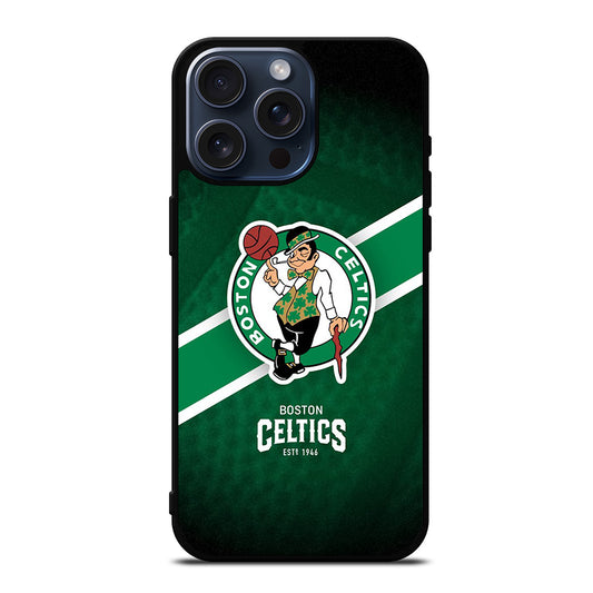 BOSTON CELTICS NBA LOGO 2 iPhone 15 Pro Max Case Cover