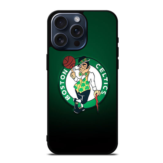 BOSTON CELTICS NBA LOGO 3 iPhone 15 Pro Max Case Cover
