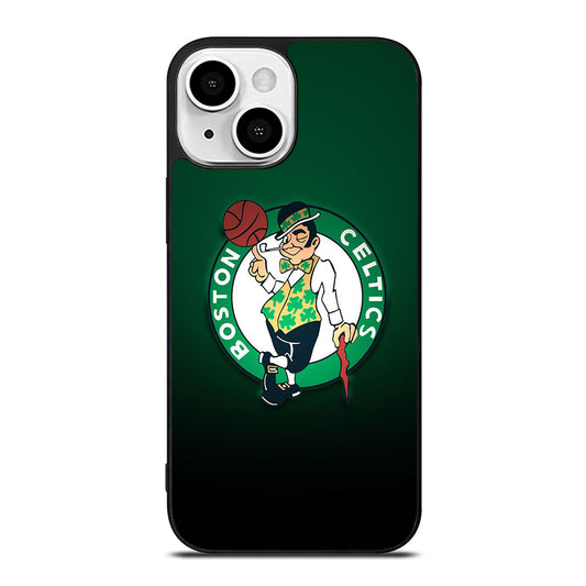 BOSTON CELTICS NBA LOGO 3 iPhone 13 Mini Case Cover