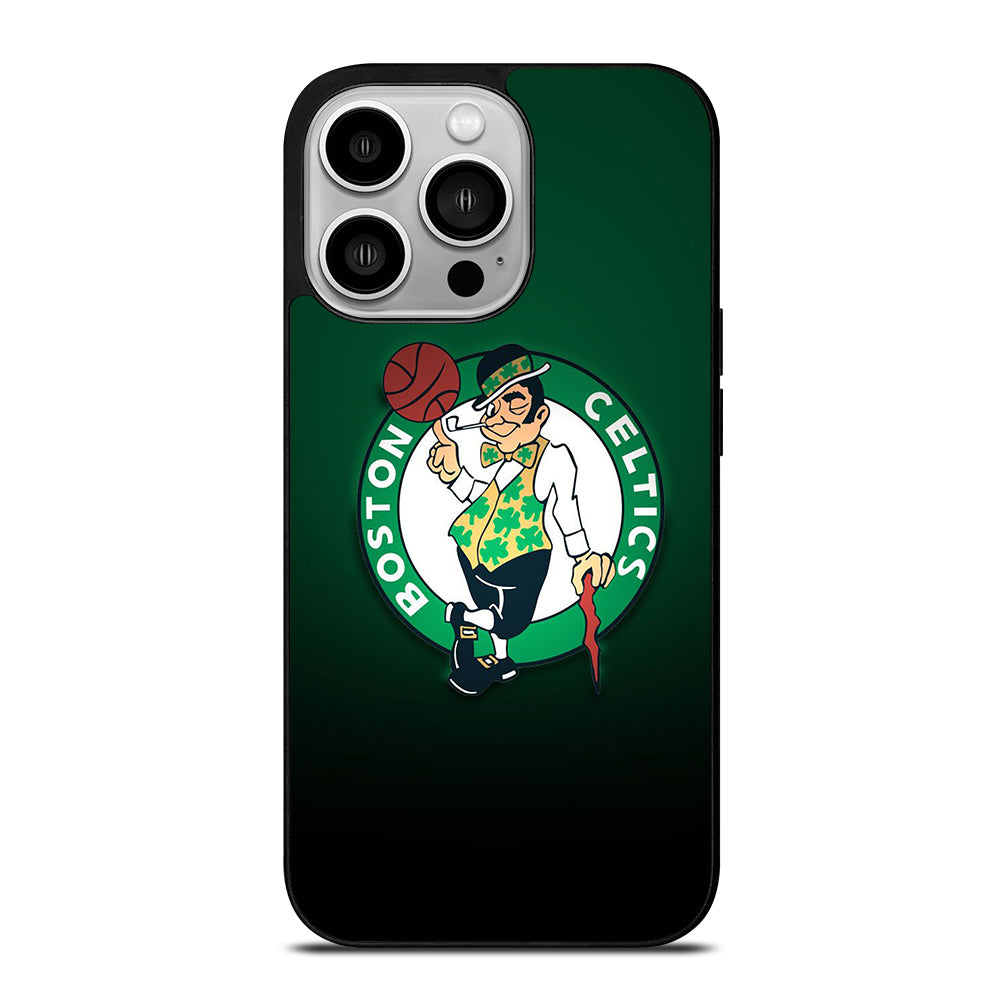 BOSTON CELTICS NBA LOGO 3 iPhone 14 Pro Case Cover
