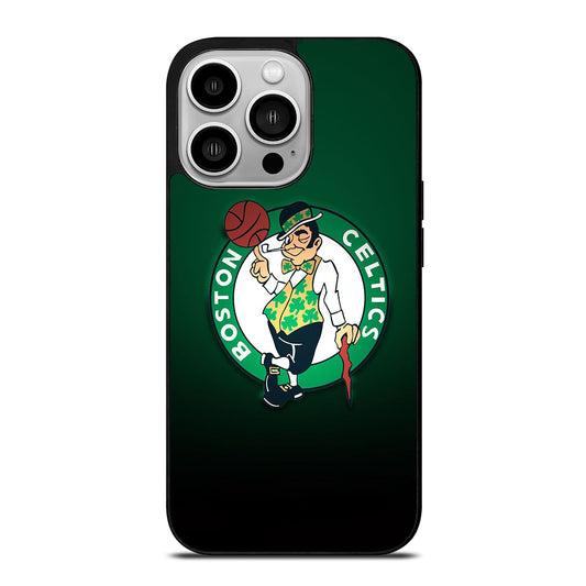 BOSTON CELTICS NBA LOGO 3 iPhone 14 Pro Case Cover