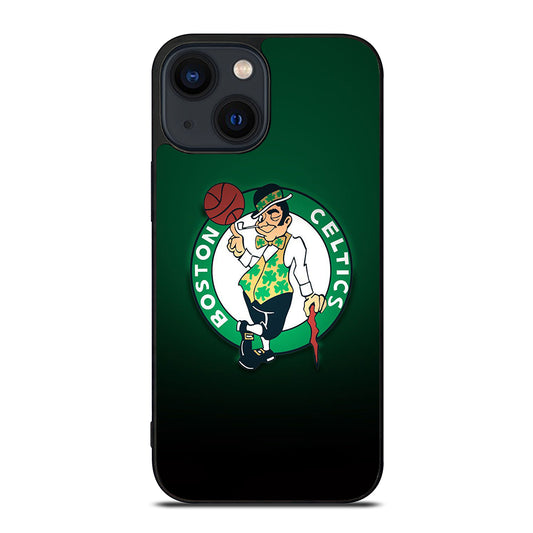 BOSTON CELTICS NBA LOGO 3 iPhone 14 Plus Case Cover