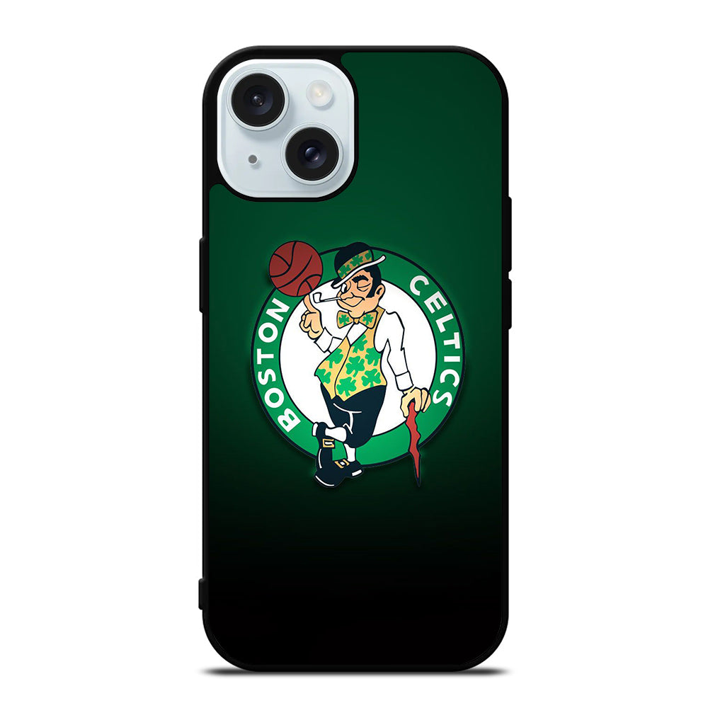 BOSTON CELTICS NBA LOGO 3 iPhone 15 Case Cover