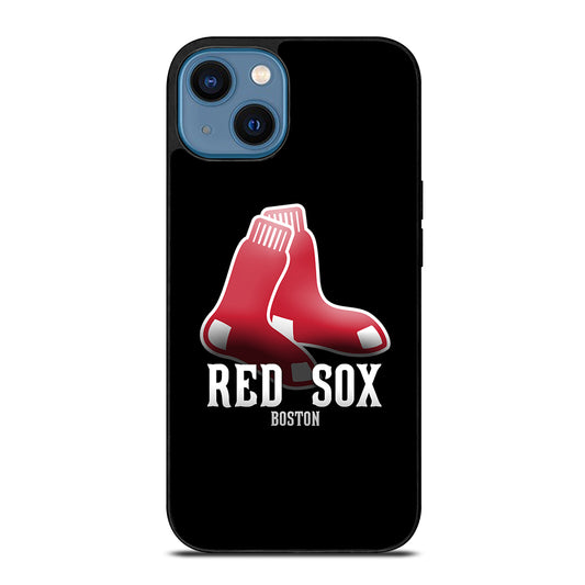 BOSTON RED SOX MLB LOGO 3 iPhone 14 Case Cover
