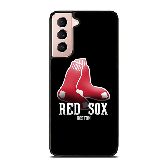BOSTON RED SOX MLB LOGO 3 Samsung Galaxy S21 Case Cover