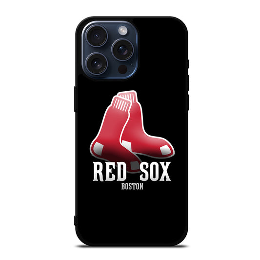 BOSTON RED SOX MLB LOGO 3 iPhone 15 Pro Max Case Cover