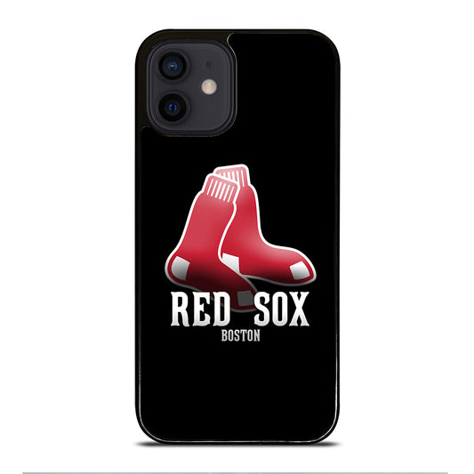 BOSTON RED SOX MLB LOGO 3 iPhone 12 Mini Case Cover