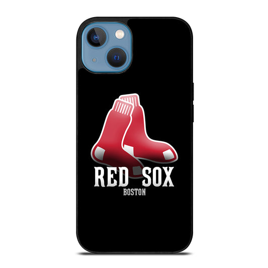 BOSTON RED SOX MLB LOGO 3 iPhone 13 Case Cover