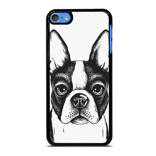 BOSTON TERRIER DOG ART iPod Touch 7 Case Cover