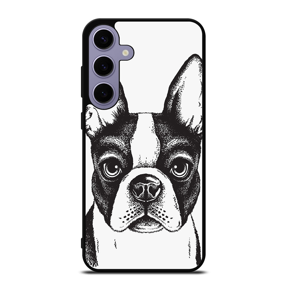 BOSTON TERRIER DOG ART Samsung Galaxy S24 Plus Case Cover