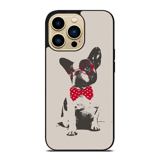 BOSTON TERRIER DOG CUTE iPhone 14 Pro Max Case Cover