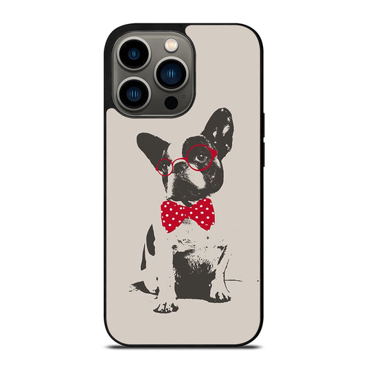 BOSTON TERRIER DOG CUTE iPhone 13 Pro Case Cover