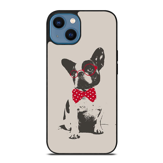 BOSTON TERRIER DOG CUTE iPhone 14 Case Cover