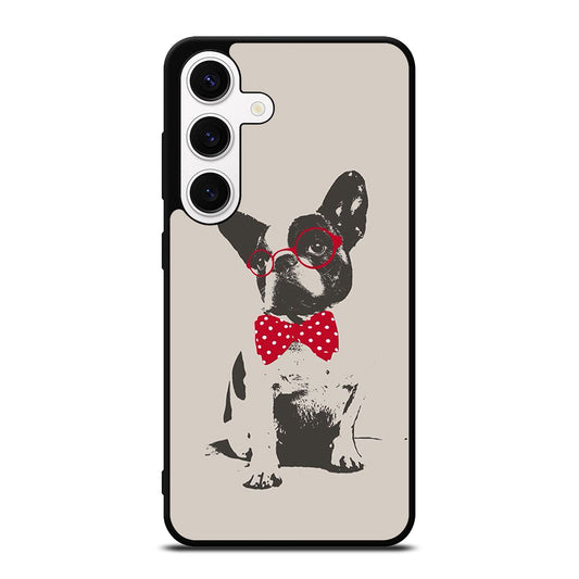 BOSTON TERRIER DOG CUTE Samsung Galaxy S24 Case Cover