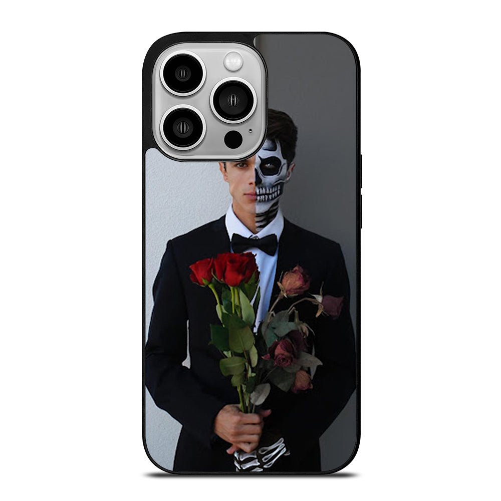 BRENT RIVERA SKULL iPhone 14 Pro Case Cover