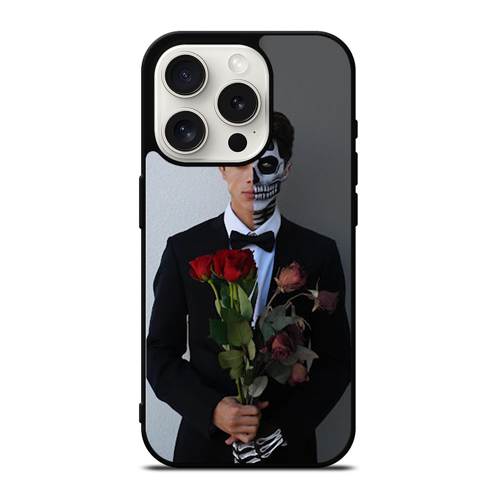 BRENT RIVERA SKULL iPhone 15 Pro Case Cover
