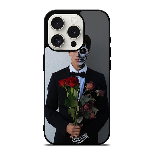 BRENT RIVERA SKULL iPhone 15 Pro Case Cover