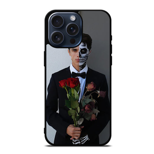 BRENT RIVERA SKULL iPhone 15 Pro Max Case Cover