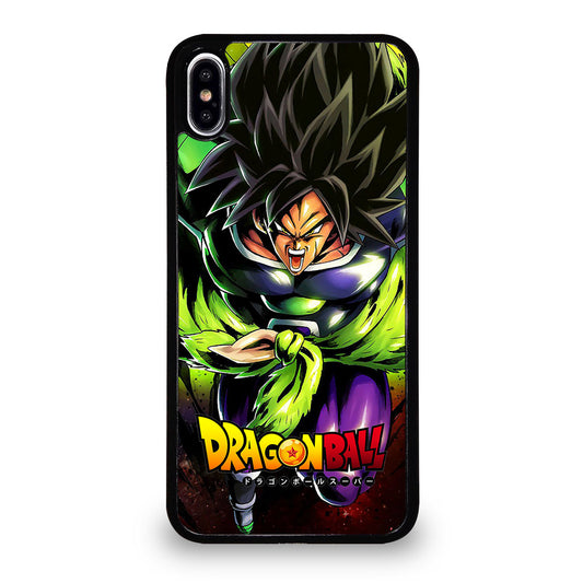 BROLY DRAGON BALL ANIME 2 iPhone XS Max Case Cover