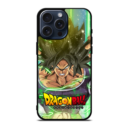 BROLY DRAGON BALL ANIME 1 iPhone 15 Pro Max Case Cover