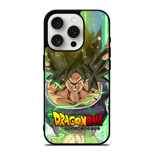 BROLY DRAGON BALL ANIME 1 iPhone 15 Pro Case Cover