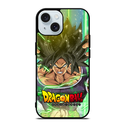 BROLY DRAGON BALL ANIME 1 iPhone 15 Case Cover