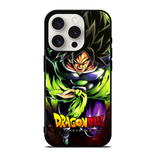 BROLY DRAGON BALL ANIME 2 iPhone 15 Pro Case Cover