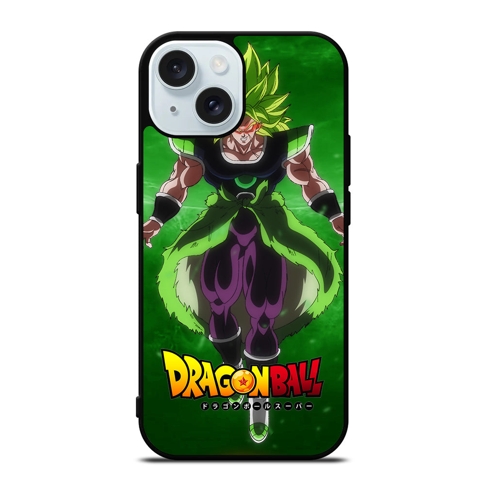 BROLY DRAGON BALL ANIME 3 iPhone 15 Case Cover