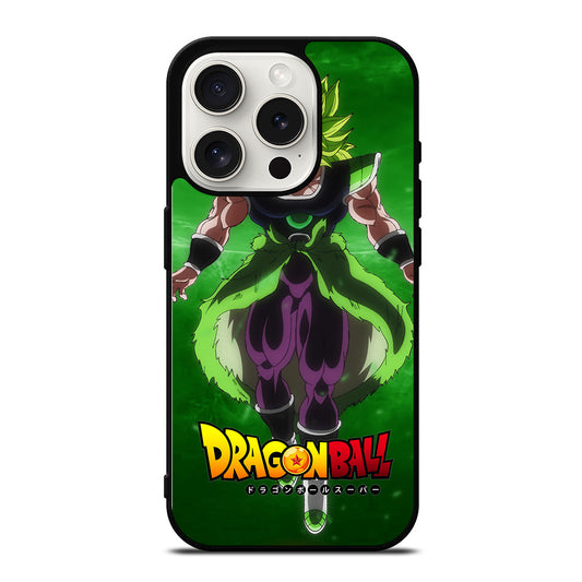 BROLY DRAGON BALL ANIME 3 iPhone 15 Pro Case Cover