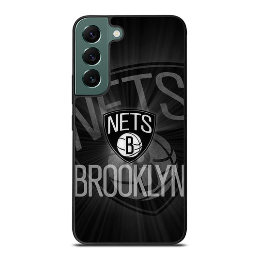 BROOKLYN NETS LOGO BASKETBALL 2 Samsung Galaxy S22 Case Cover