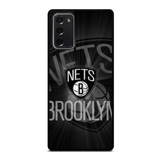 BROOKLYN NETS LOGO BASKETBALL 2 Samsung Galaxy Note 20 Case Cover