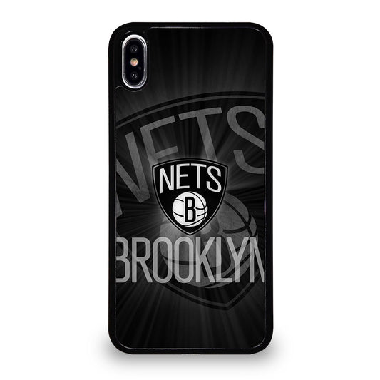 BROOKLYN NETS LOGO BASKETBALL 2 iPhone XS Max Case Cover