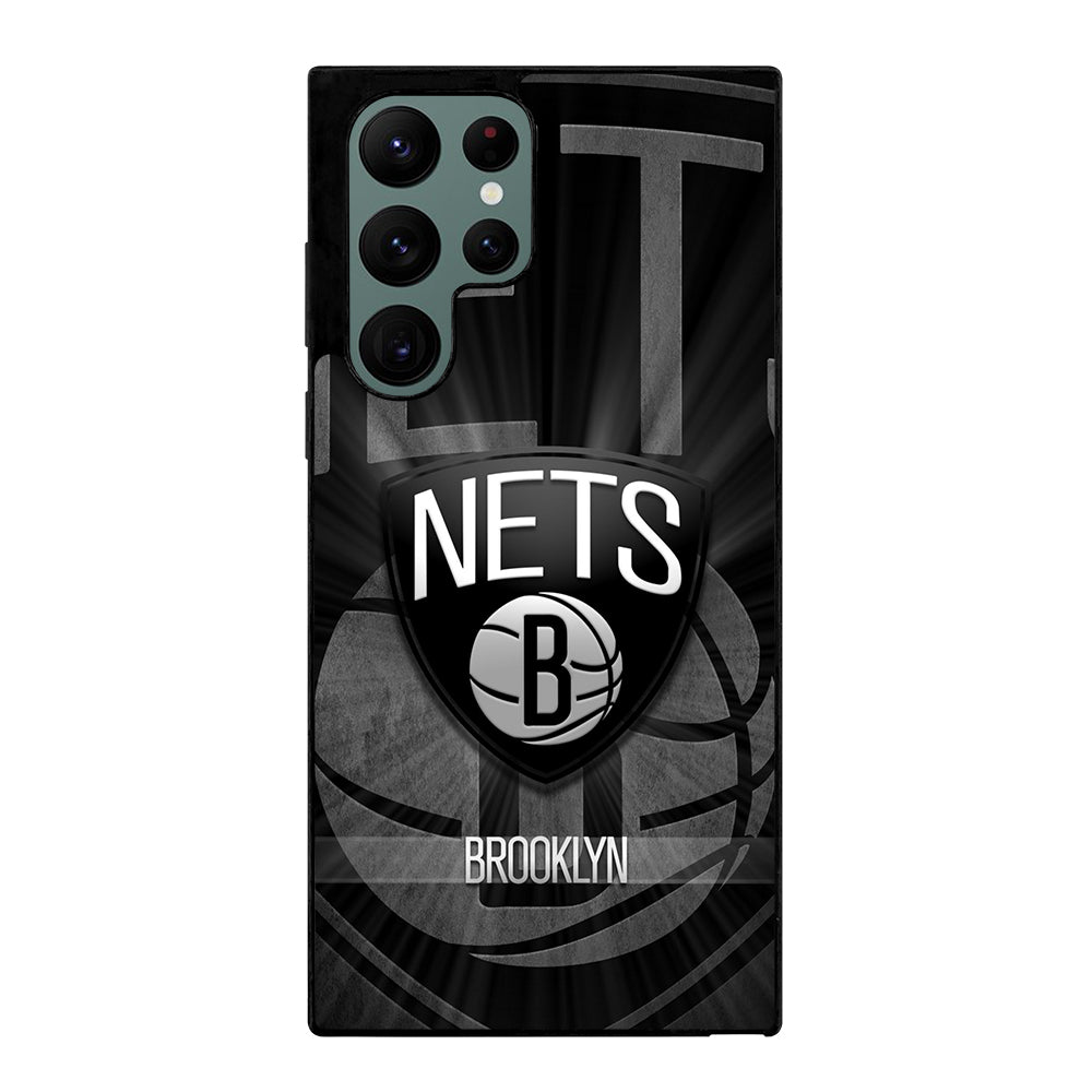 BROOKLYN NETS LOGO BASKETBALL Samsung Galaxy S22 Ultra Case Cover