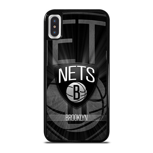 BROOKLYN NETS LOGO BASKETBALL iPhone X / XS Case Cover